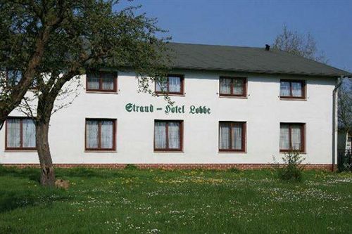 Strand-Hotel Lobbe Exterior foto